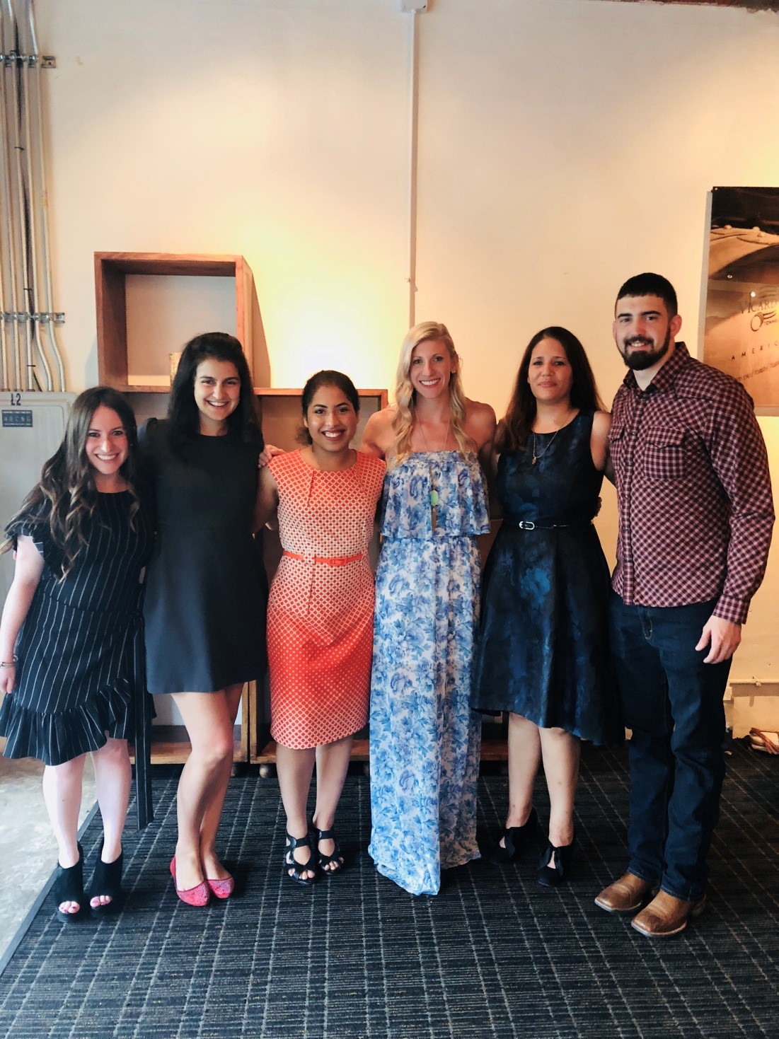 PGY1 Residents with their mentors at graduation